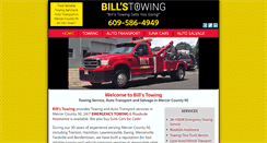 Desktop Screenshot of billstowingnj.com